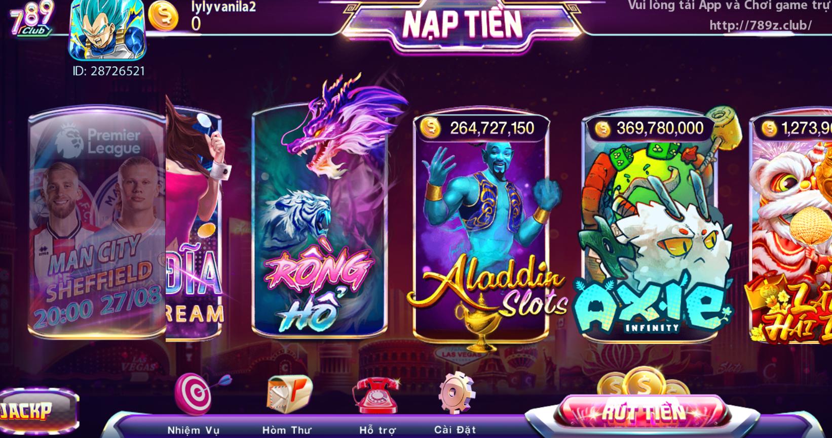 Giới thiệu về game nổ hũ Aladdin