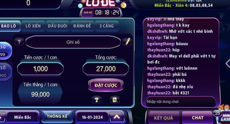 Ưu điểm vượt trội khi nuôi lô đề khung 7 ngày 789 club